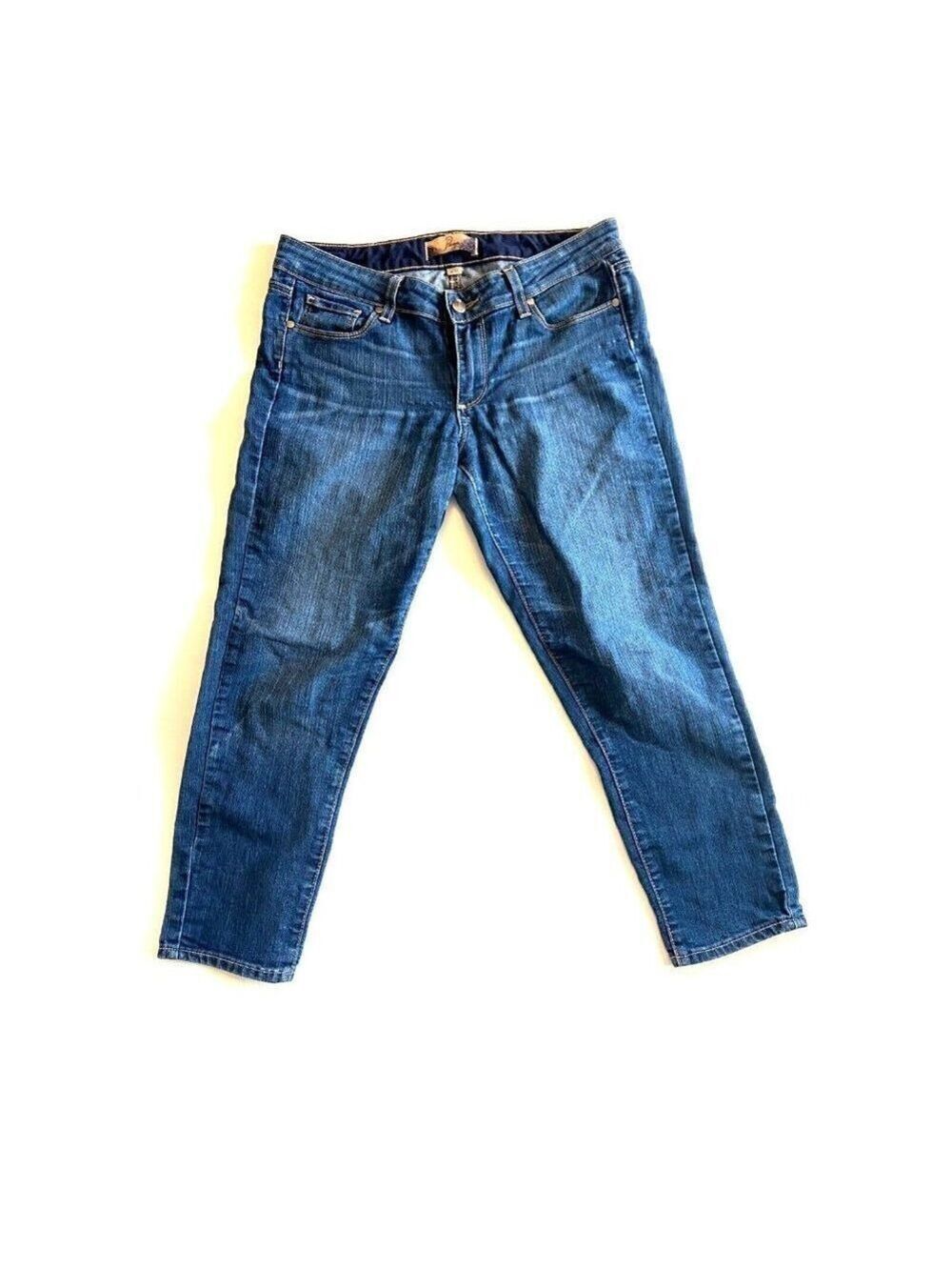 PAIGE Roxie Capri Women's Blue Jeans Size 28